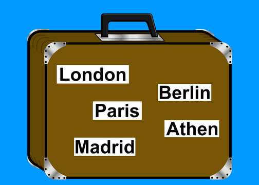 Reisekoffer für Städtereisen