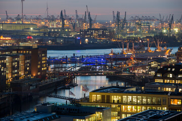 Fototapeta premium Hamburger Hafen,