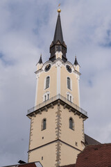 Fototapeta na wymiar Kirchturm einer Barockkirche - Austria