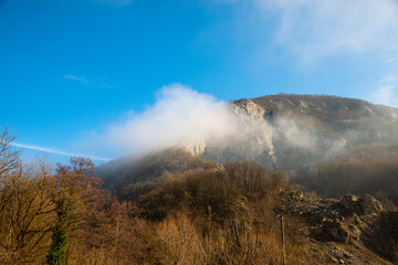 Landscape in the mountains