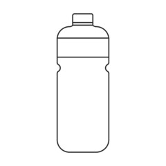 Plastic bottle vector icon.Cartoon vector icon isolated on white background plastic bottle.