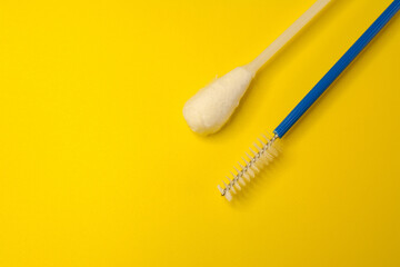 Gynecological examination instrument at the gynecologist close