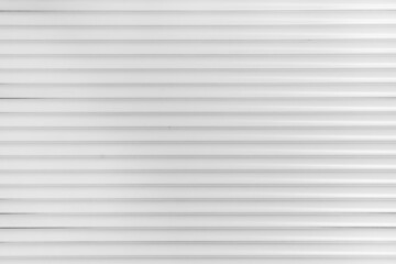 Fototapeta premium White Horizontal Plastic Pattern Background Design Abstract Line Wall Surface