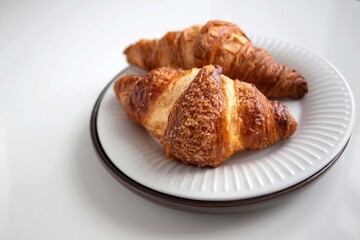 croissants with butter