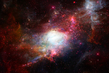 Amazing galaxy view and stars. The elements of this image furnished by NASA.