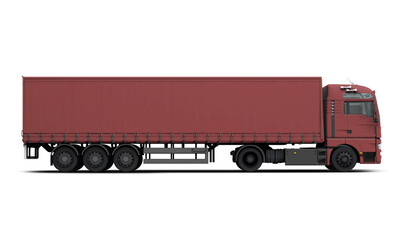 3d rendering mock up  Truck