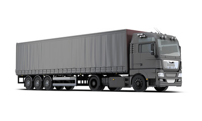 3d rendering mock up  Truck