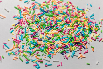 heap of cake decorative sugar beads