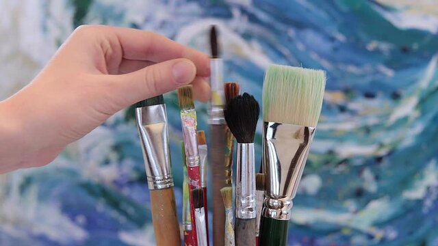 Art Paint Brushes Stock Photo by ©Anjela30 27456811