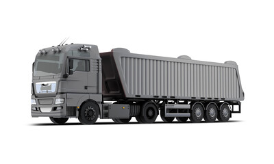 Obraz premium 3d rendering mock up Trailer