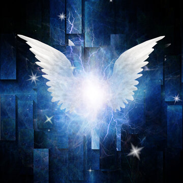 Angel Winged Abstract