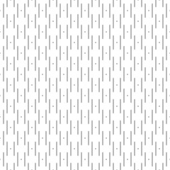 Lines, dots seamless pattern. Stripes, mini circles print. Ethnic illustration. Folk background. Abstract ornament. Strokes, spots wallpaper. Line, dot shapes backdrop. Textile print, vector image.