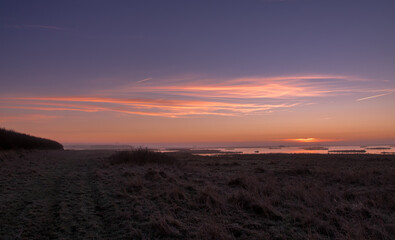 sunrise in the dunes