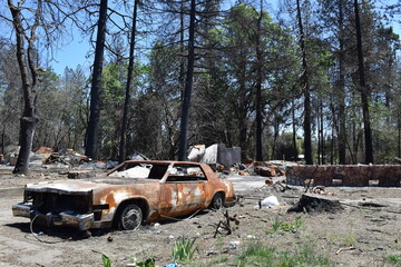 Camp Fire 2018 Paradise, California