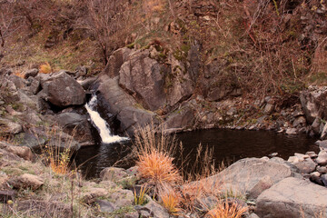 Nature november..... River and waterfall