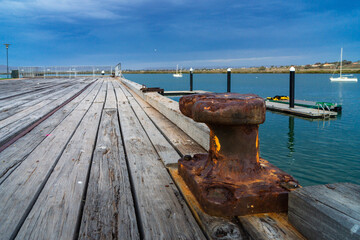 wooden pier