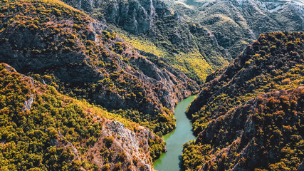 Fototapeta North Macedonia Matka Canyon obraz