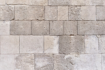 Fototapeta premium Stone brick wall surface background