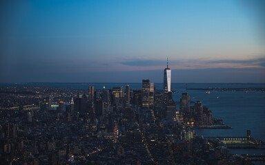 New York sunset