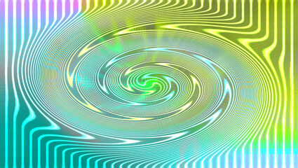 Abstract psychedelic spiral shape background image.