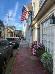 Street of the new port, Rhode Island, 