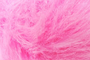 pink fur texture close-up beautiful abstract feather background