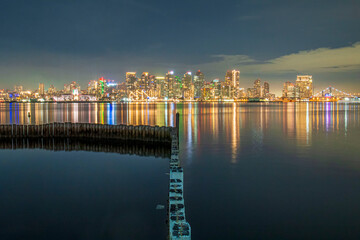 Fototapeta premium San Diego Skyline