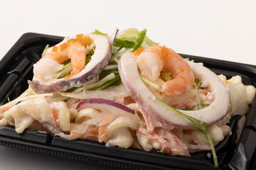 海老といかの明太子サラダ