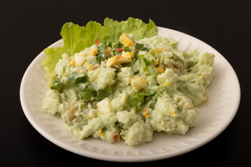 アボガドのポテトサラダ