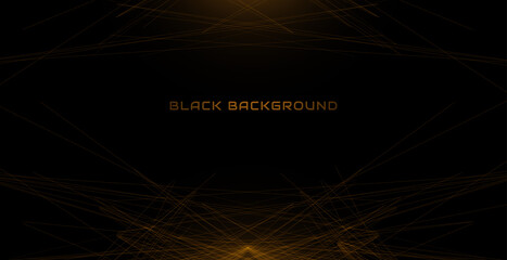 black background with orange lines burning like sparks