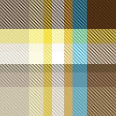 Yellow Ombre Plaid textured Seamless Pattern