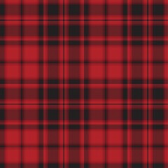 Red Ombre Plaid textured Seamless Pattern © Siu-Hong Mok