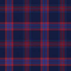 Red Ombre Plaid textured Seamless Pattern
