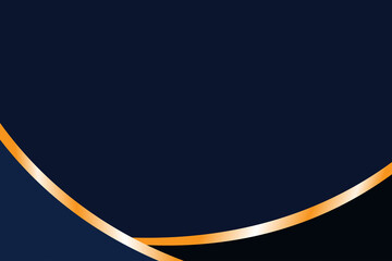 Abstract luxury blue template design with gold glitter template. Style overlapping classic background artwork. vector illustration