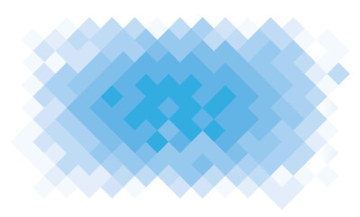 Blue Abstract pixel vector background 