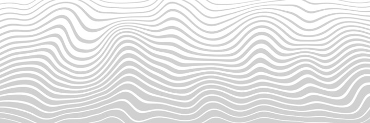 Abstract geometric background, curved lines, shades of gray. Vector design.	