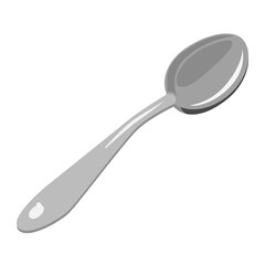 Spoon, great design for any purpose. Vector background. Isolated flat vector illustration. Vector illustration design element set. Cooking icon set. Isolated object.