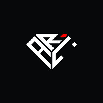 ARL letter logo creative design. ARL unique design