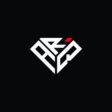 ARQ letter logo creative design. ARQ unique design