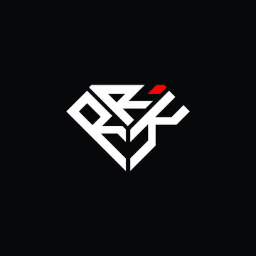 RRK letter logo creative design. RRK unique design