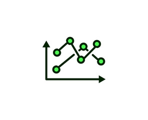 Diagram premium line icon. Simple high quality pictogram. Modern outline style icons. Stroke vector illustration on a white background. 
