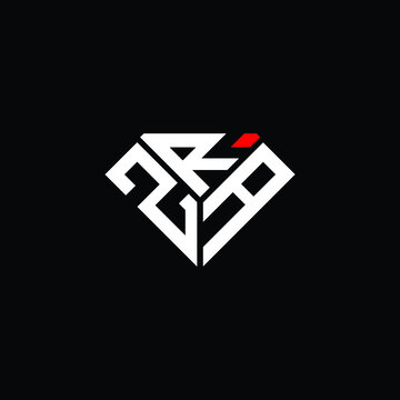 ZRA letter logo creative design. ZRA unique design