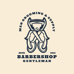 Illustration vector graphic of Barber Shop, good for logo design