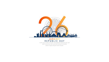 26 January- Happy Republic Day of India celebration.