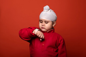 Portraits of sardar child