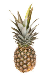 Obraz premium Fresh pineapple fruit isolated on white background