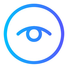 eye gradient icon