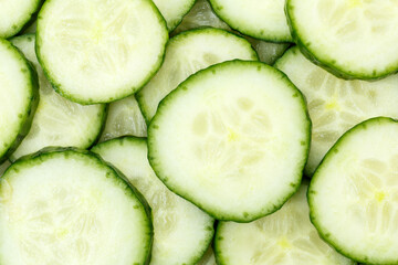 Cucumber cucumbers background vegetable vegetables from above