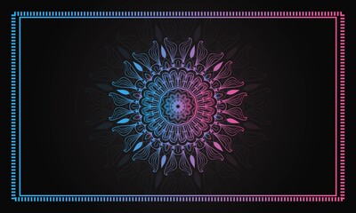 
Stylish Mandala Pattern Design Illustration