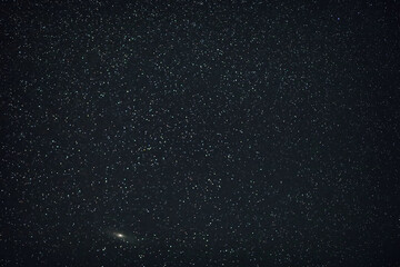 sky in the night with stars planets and comets